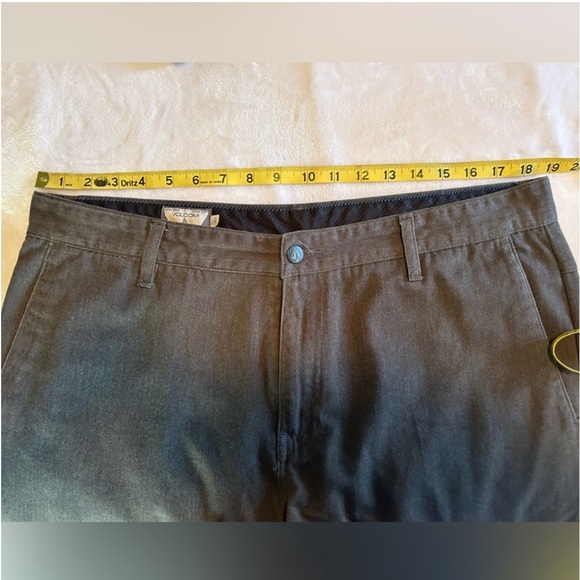 Volcom dark gray/black men's pants size 36 - Picture 4 of 9